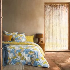 Drap plat en percale de coton UTOPIA Soleil