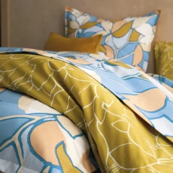 Drap plat en percale de coton UTOPIA Soleil