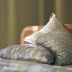 Drap plat en satin de coton MIX & MATCH Lilas