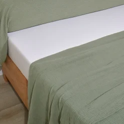 Drap plat gaze de coton COSY Toundra