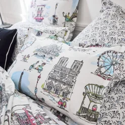 Drap plat PARISIEN multicolore