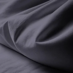 Drap plat percale coton TERTIO® - anthracite