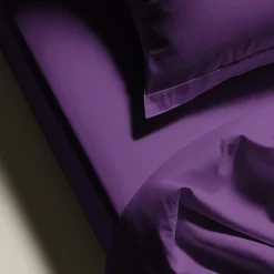 Drap plat percale coton TERTIO® - violet