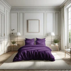 Drap plat percale coton TERTIO® - violet