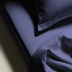 Drap plat percale coton TERTIO® - bleu