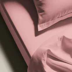 Drap plat percale coton TERTIO® - rose