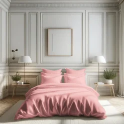 Drap plat percale coton TERTIO® - rose