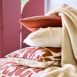 Drap plat percale CRAFT Terra Cota