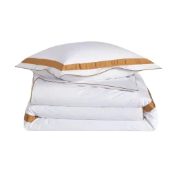 Drap plat percale de coton mercerisée EGERIE Ambre