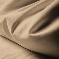 Drap plat percale de coton TERTIO® - Beige rosé