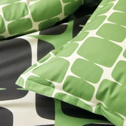 Drap plat percale LOKHO Menthe