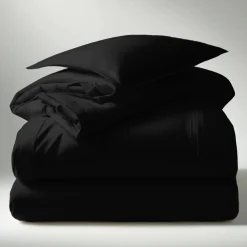 Drap plat polycoton TERTIO® - Noir