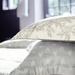 Drap plat satin BROCELIANDE-Brume