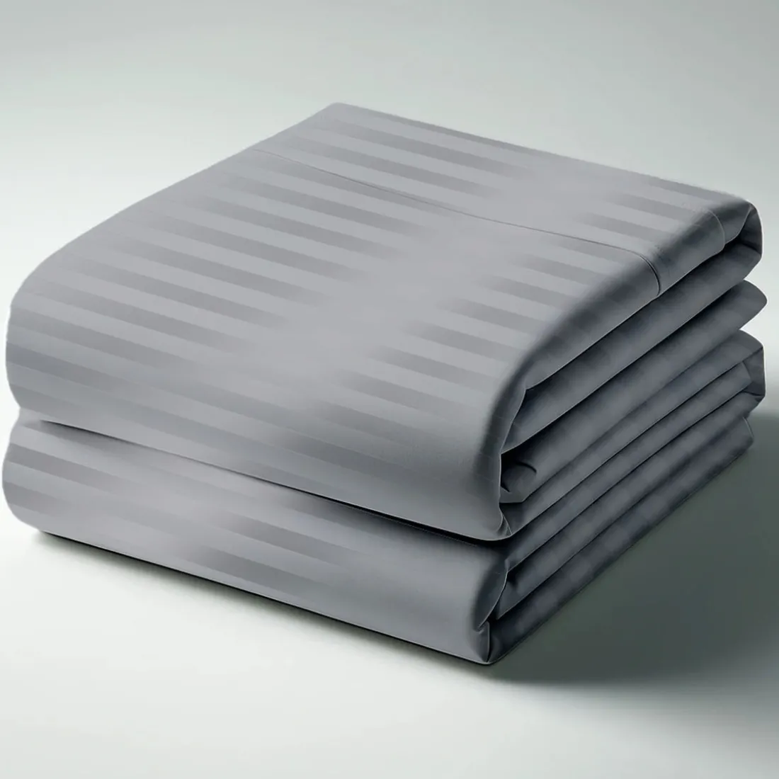 Drap plat satin de coton TERTIO® - galet