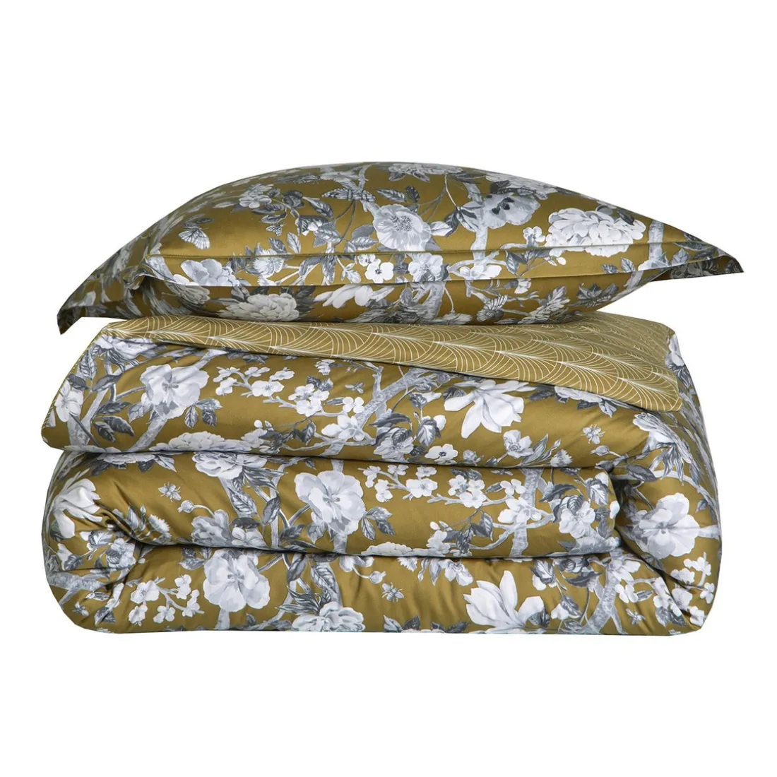 Drap plat satin IMPERIAL Olive
