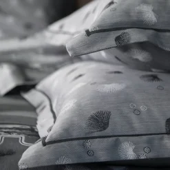 Drap plat satin jacquard KYOTO Graphite