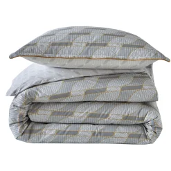 Drap plat TEMPO Biais replie Galet