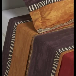 Drap rayures zèbre - Multicolore