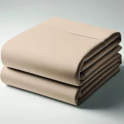 Drap-housse coton TERTIO® - taupe