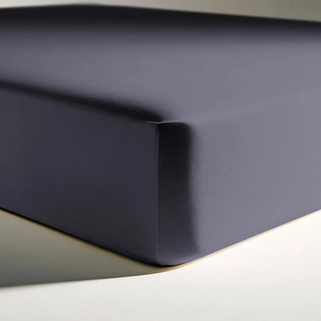 Drap-housse coton TERTIO® - Anthracite