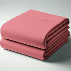 Drap-housse coton TERTIO® - Vieux Rose