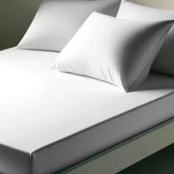 Drap-housse coton TERTIO® - Blanc