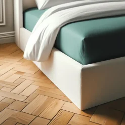 Drap-housse coton TERTIO® - Tilleul