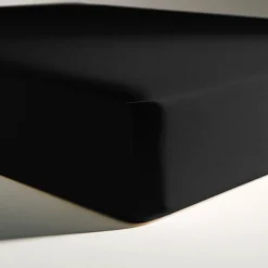 Drap-housse coton TERTIO® - Noir