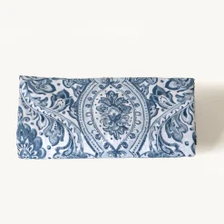 Drap-housse en coton MISTRY - Bleu