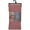 Drap-housse en coton, rose blush, bonnet H30cm, 140x190 cm