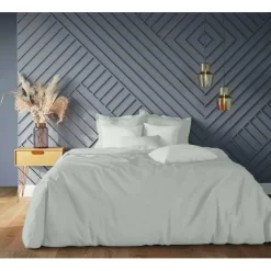 Drap-housse grand bonnet coton TERTIO® - Celadon