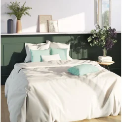 Drap-housse grand bonnet polycoton TERTIO® - Blanc