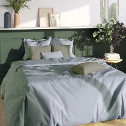 Drap-housse grand bonnet XL polycoton TERTIO® - Gris Perle