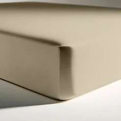 Drap-housse polycoton TERTIO® - Beige Ficelle