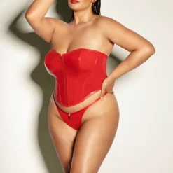 Ensembe Bustier et Culotte assortie - Rouge