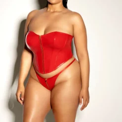 Ensembe Bustier et Culotte assortie - Rouge