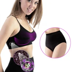 Ensemble Brassière Raffermissante et Culotte Ventre Plat Noire Lytess