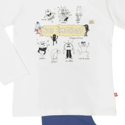 Ensemble Pyjama garçon à colorier écru