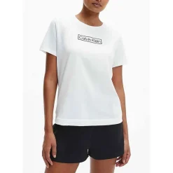 Ensemble pyjama top et short - Calvin Klein Underwear Noir en coton