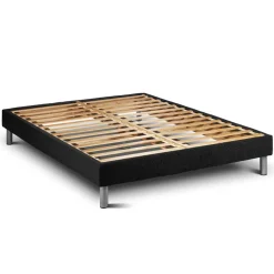 Ensemble VITALMEMO BACK sommier kit Noir