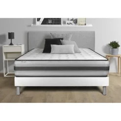 Ensemble VITALPOWER RECOVER sommier Kit blanc