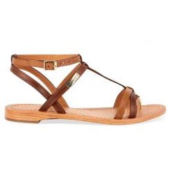 Entre-Doigt femme HILIDOS marron en cuir
