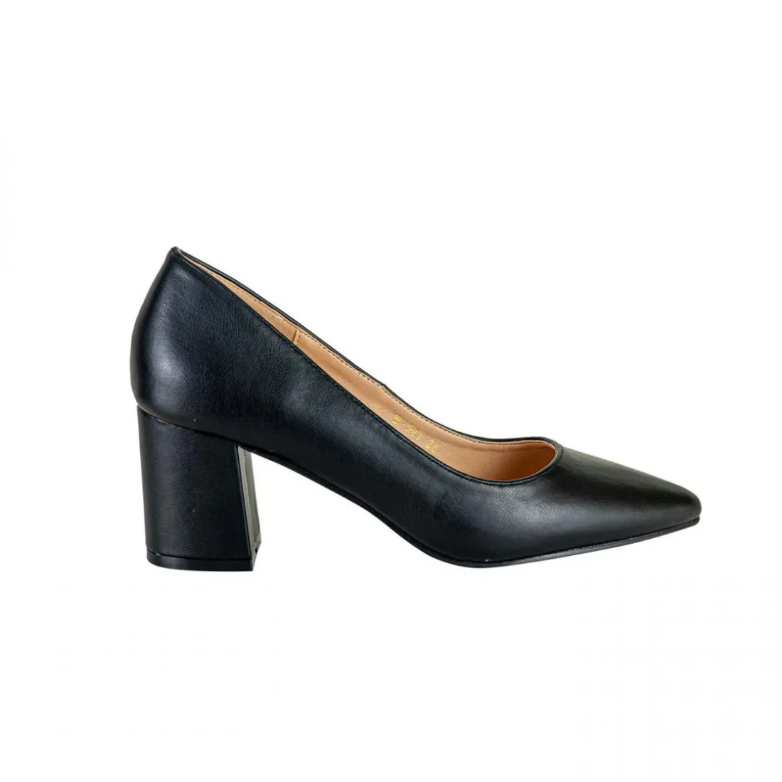 Escarpins Jacky noir en cuir