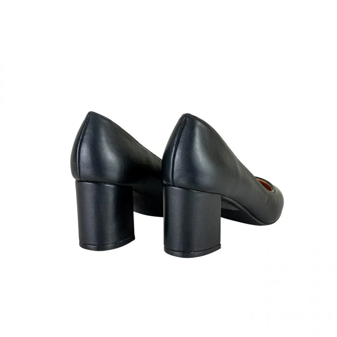 Escarpins Jacky noir en cuir