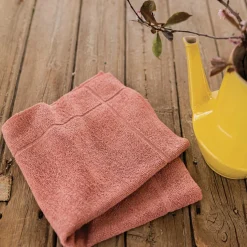 Essuie-mains Loess Bois de rose 50 x 50