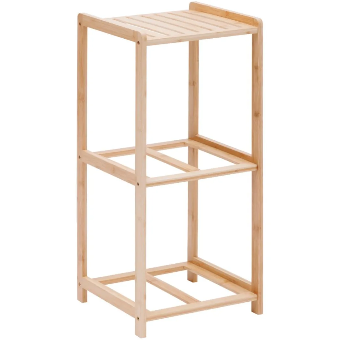 Etagère 2 niveaux Tidy Box bois clair