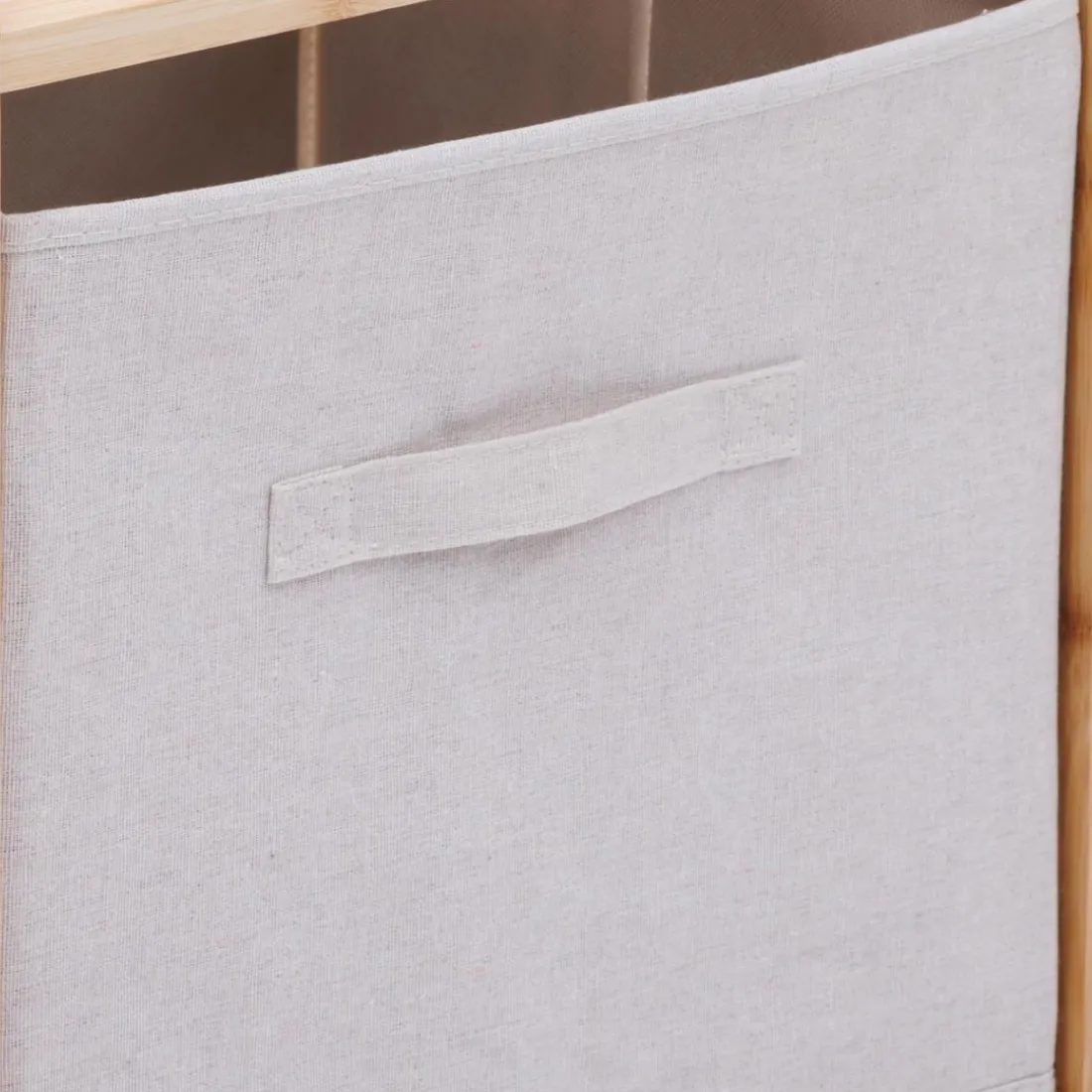 Etagère 2 niveaux Tidy Box bois clair