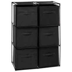 Etagère de rangement avec 6 Boîtes Mix EG