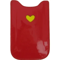 Etui LISTELOR Rouge en cuir