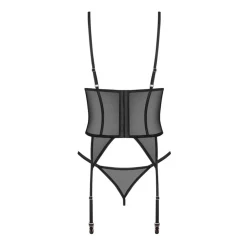 Euridia corset et string noir